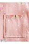 Mixed Printed Hooded Girl's Bathrobe (S6) - 3