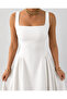 Vesper Square Neck Maxi Evening Dress - 5