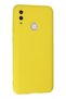 Ilkeshop New P Smart 2019 Case Nano Inside Velvet Silicone (95413) - Yellow - 3