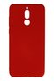 Ilkeshop New Mate 10 Lite Case Nano Inside Velvet Silicone (164108) - Red