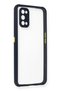 Ilkeshop New Realme 7 Pro Case Miami Transparent Silicone (173239) - Navy Blue