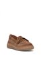 D26Ya-7735 Women's Genuine Leather Casual Shoes Brown - 2