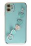 Ilkeshop New iPhone 12 Case Esila Silicone - (204546) Water Green - 2