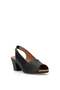 Elit Msl1926-01 Women's Genuine Leather Heeled Sandals Black - 3