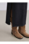 Standard Fit Slit Jean Skirt - 3