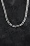®   316L Steel Silver Color Curb Model Chain Men's Necklace