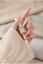 Women's Watch Gold Color Square Case White Leather Band Dial Vintage Old Money Elegant Stylish Women's Wristwatch Roman Numeral |   Premium Limited Edition 2026 - 4