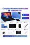 M42 Tablet 10.1" IPS HD, 8GB RAM 512GB Storage, Android 13, 10000mAh, Dual SIM WiFi, 13MP Camera, Keyboard Mouse Pen Bundle (Blue) - 8