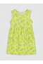 Esvab • Modern & Distinctive Zero Roba Collar Printed Girls' Dress - 2