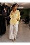 Women's Comfortable Fit Linen Shirt with Front Pockets - 2