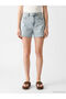 Nevavm Women's Jean Shorts with Ripped Detail - 2