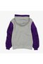 Alpha Industries X Los Angeles Lakers Ma-1 Zippered Unisex Gray Sweatshirt - 2