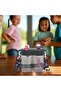 Twin Compartment Water Bottle| Carry Two Beverages| Ideal for Twins| Sip or Straw| Kids Choice - 900 ML, Black and Green - 8