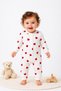 Baby Girl Heart Patterned Jumpsuit Seasonal Baby Jumpsuit - 6