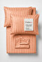 Aria Series ® |   Satin Elastic Sheet Set |   Cotton |   With Pvc Bag - 3