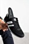 Men's Sneaker Daily Comfortable Sole Sports Shoes Black White - 6