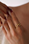 Vintage Adjustable Stone Ring