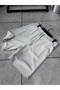 Stone Washed Basic Shorts Es-80-48 - 2