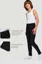 Black 100% Cotton Boys' Underwear / Bottom Leggings Lcsimon - 2