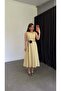 Bag Belted Tencel Dress Yellow