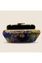 Valley Ethnic Pattern Bag Navy Blue - 2