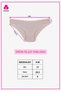 Women's 4-Piece Gathering High Waist Panties - 7