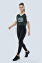 Women's Regular Fit Crop Varsity Tee With Raglan Sleeve - 3