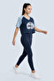 Women's Regular Fit Crop Varsity Tee With Raglan Sleeve - 3