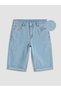 Lcwaikiki Classic High Waist Slim Fit Women's Jean Shorts - 5