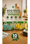 Eco Sisal 10 Pieces Sisal Fiber Sisal Sponge Multi-Purpose Kitchen Cleaning Sponge + 1 Smiling Face Gift Sponge - 2