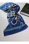 Luxury Voile Silk Shawl Hijab Foulard Scarf Shawl Noble Chain Pattern 70 X 180 cm