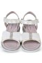 26- Sandals with Bow Accessories - Gray - 3