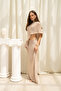 Praiano Asymmetric Mink Crop Skirt Set - 3