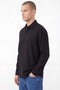 Men's York Cotton Fabric Half Placket Shirt - 2