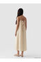Striped dress with rope straps - 3