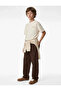 Cotton Long Sleeve Crew Neck T-Shirt - 2