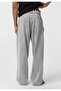 Washable Waist Detailed Baggy Sweatpants - 4