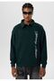 Polo collar detailed oversize sweatshirt - 2