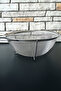 Stainless Steel Reinforced Strainer - Basket - Pasta Strainer - 28 cm - 2
