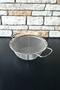 Stainless Steel Reinforced Strainer - Basket - Pasta Strainer - 22 cm