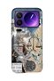 Xiaomi 17 Pro Max Compatible Zeus Patterned Transparent Phone Case