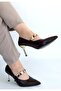 Conne Brown Skin Stiletto Shoes - 3