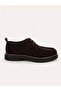 Men's 4312 Brown Suede Genuine Leather Shoes - 5