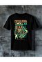 Coffee Overdose Energy Printed Oversize T-Shirt