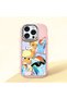 Pink Silicone Case Compatible with iPhone 15 Pro with Shock-Absorbing Camera Protections