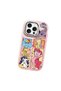 Pink Silicone Case Compatible with iPhone 15 Pro Max with Shock-Absorbing Camera Protections - 4