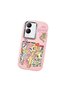 Vivo Y28 4g Compatible Shock-Absorbing Camera Protected Pink Silicone Case - 3