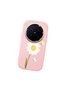 Vivo X300 Pro Compatible Shock-Absorbing Camera Protected Pink Silicone Case - 3