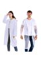 Unisex Raincoat Waterproof Windproof with Snap Fasteners Hooded Eva Raincoat