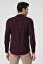 Regular Fit Hakim Collar Men's Shirt - 3